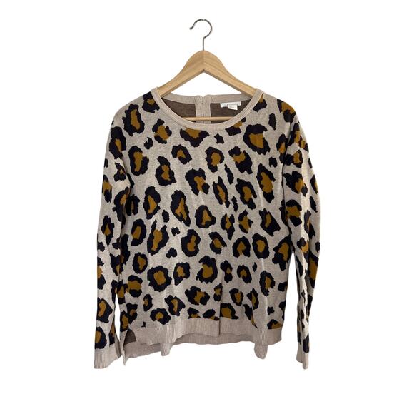 H&M Knit Leopard Print Sweater - Picture 2 of 16
